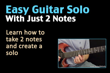 Play an Easy Guitar Solo with Just 2 Notes - LEG020