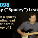 spacey lead guitar