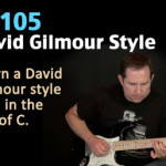 david gilmour guitar lesson