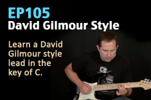 david gilmour guitar lesson