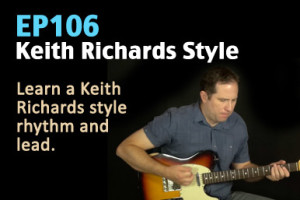Keith Richards Guitar Lesson