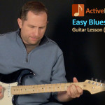 easy blues rhythm guitar lesson