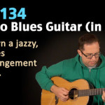 jazzy blues solo guitar lesson