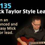 mick taylor blues guitar lesson
