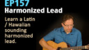 how to play a harmonized lead on guitar