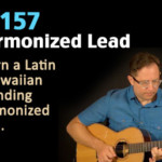 how to play a harmonized lead on guitar