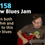 slow blues jam guitar lesson