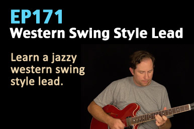 Western Swing Style Guitar Lesson - Lead Guitar Lesson - EP171