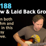 slow laid back blues guitar lesson