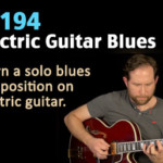 solo blues guitar lesson