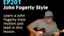 john fogerty guitar lesson