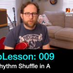 rhythm shuffle guitar lesson