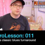 classic blues turnaround guitar lesson