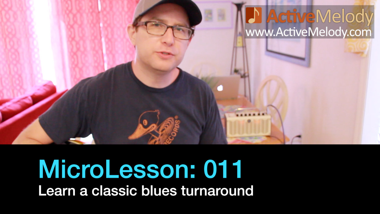 MicroLesson: 011 – Classic Blues Turnaround