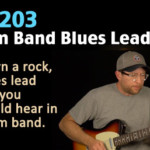 Jam band blues guitar lesson
