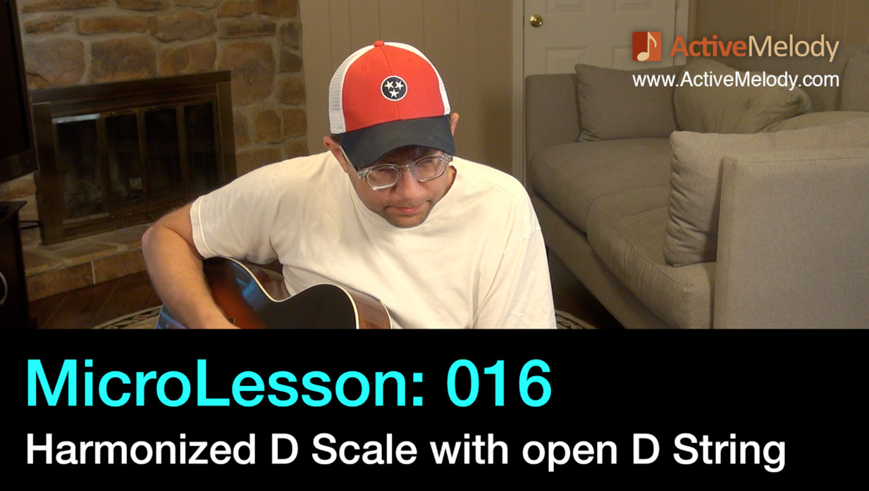 MicroLesson: 016 – Play a Harmonized Lead in the Key of D