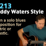 Muddy Waters blues guitar lesson