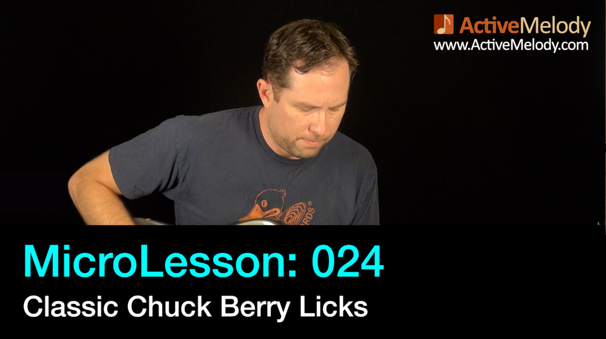 MicroLesson: 024 – Classic Chuck Berry Style Lead