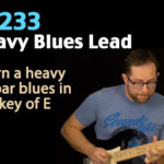 Heavy Blues Guitar Lesson