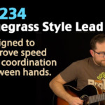 Bluegrass Lead Guitar Lesson