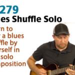 blues shuffle guitar lesson