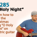 o holy night guitar lesson
