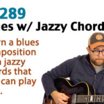 jazzy blues guitar lesson