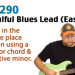 soulful blues lead guitar lesson