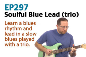 soulful blues guitar lesson