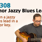 jazzy blues guitar lesson