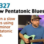 slow lead blues guitar lesson