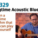 ragtime acoustic blues guitar lesson