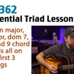 Essential Triad Guitar Lesson