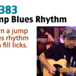 jump blues rhythm guitar lesson