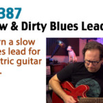 slow blues lead guitar lesson