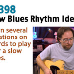 slow blues rhythm guitar lesson