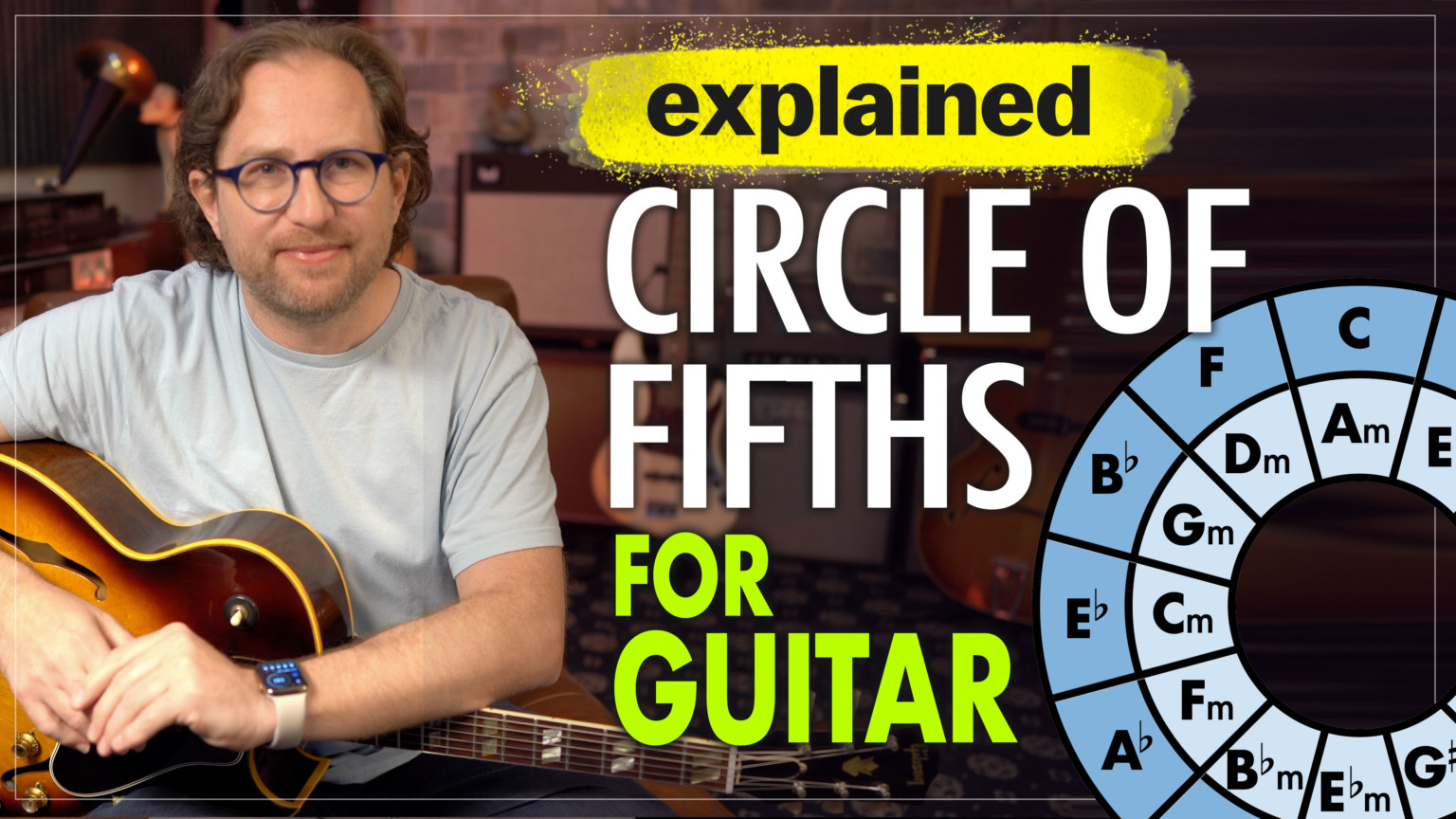 Circle of fifths guitar lesson
