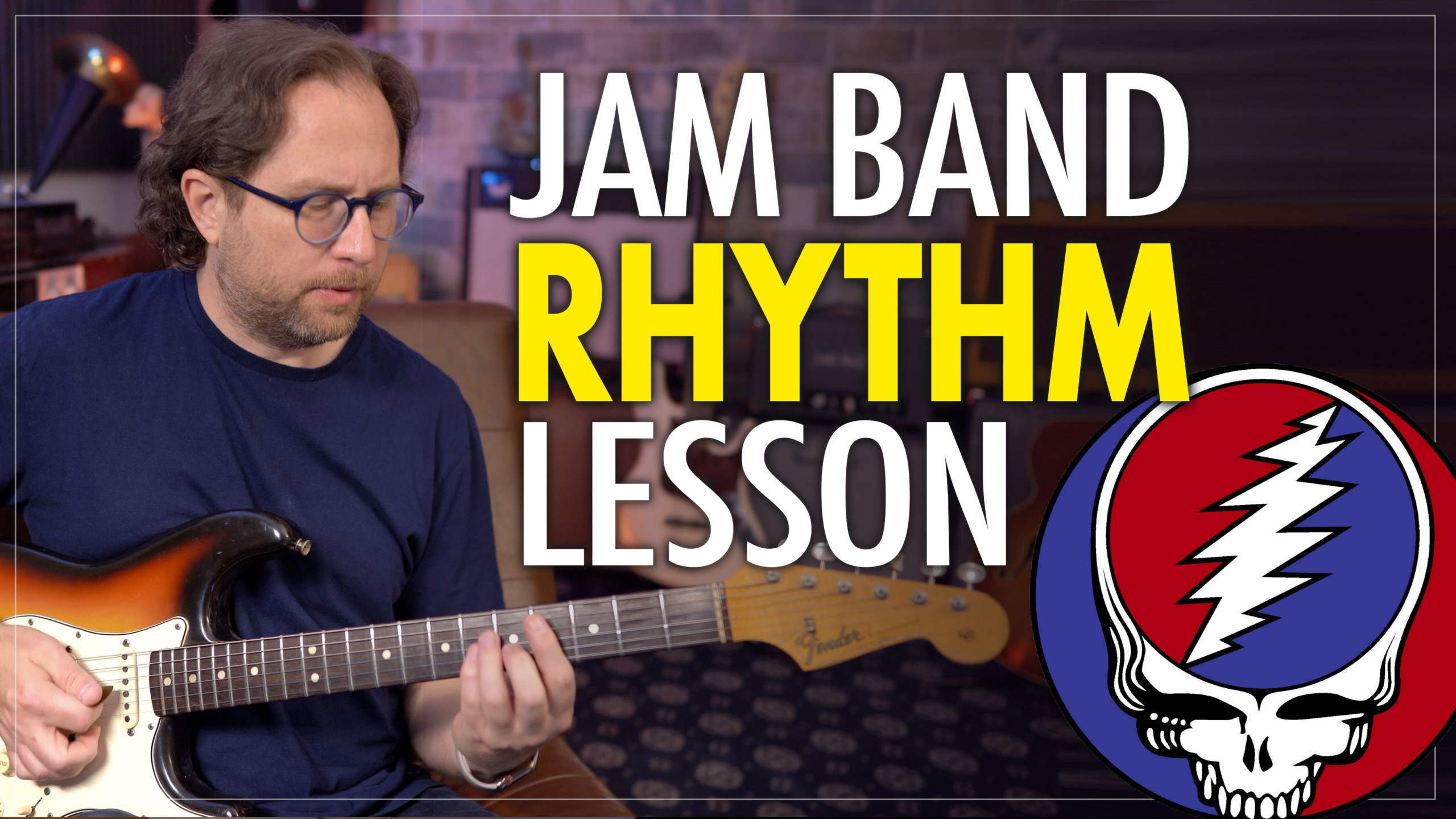 Jam Band Rhythm Guitar Lesson Grateful Dead Style Rhythm EP409
