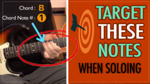 target chord tones guitar lesson