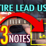 3 note lead guitar lesson
