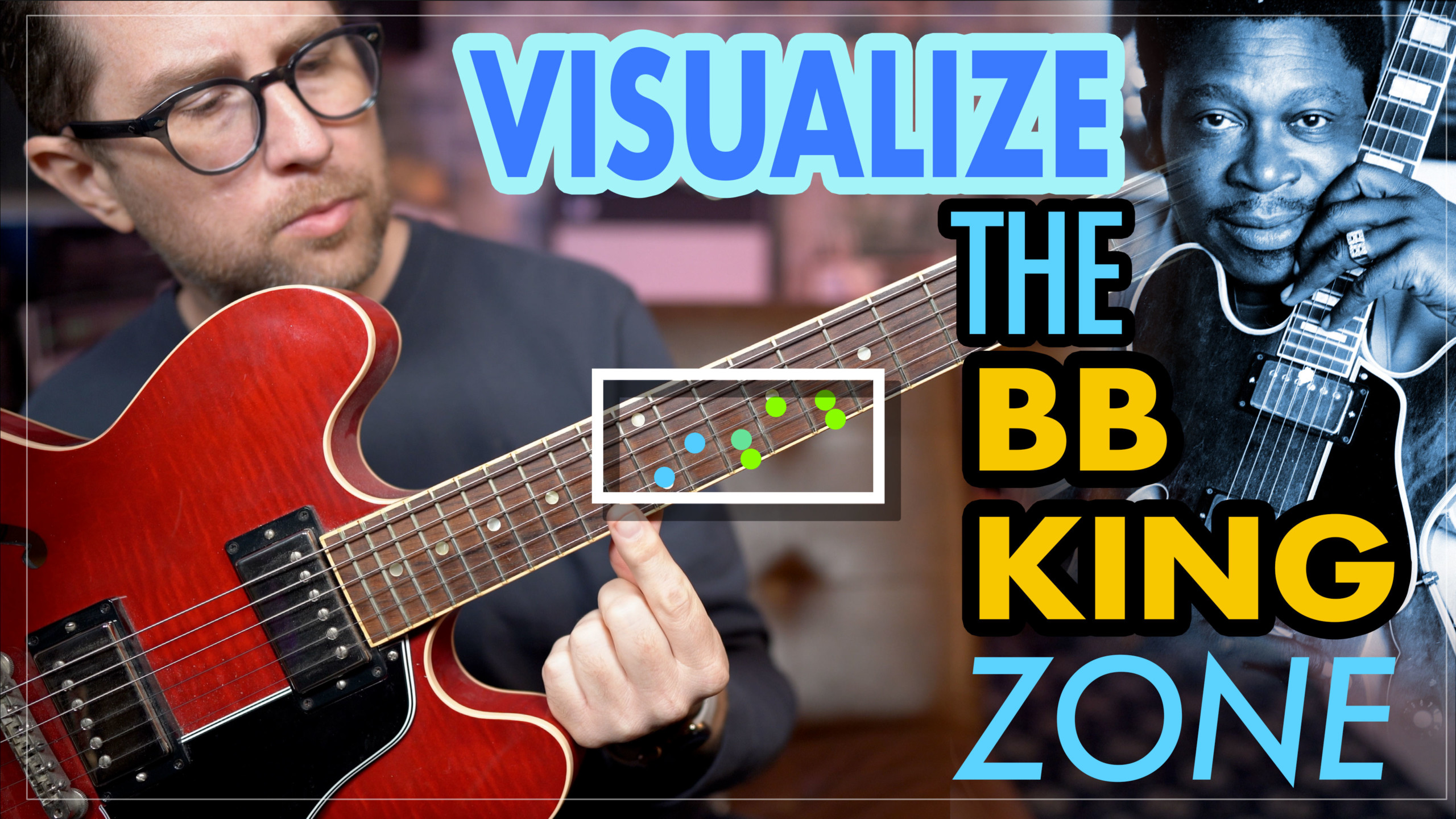 Learn this BB King zone on the fretboard B.B. King guitar lesson EP435