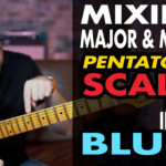 mixing major minor pentatonic scale guitar