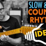 slow easy country rhythm guitar lesson