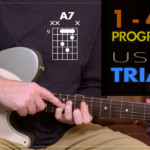 1-4-5 chord progression guitar lesson