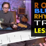 rock blues rhythm guitar lesson