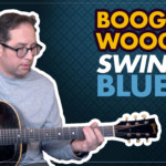boogie woogie swing blues guitar lesson
