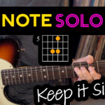 3 note guitar solo