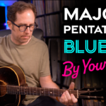 major pentatonic scale blues guitar