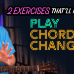 playing chord changes guitar lesson