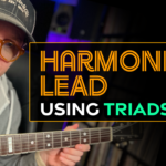 harmonized lead guitar lesson
